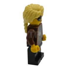 LEGO Police - City Detective Female, Reddish Brown Jacket, Black Legs,…