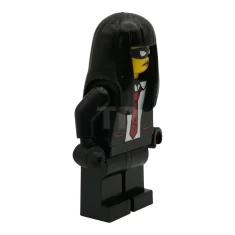 LEGO Police - City Bandit Crook Female, Black Tuxedo with Red…