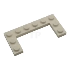 LEGO Plate, Modified 3 x 6 with 2 x 4 Cutout