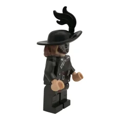 LEGO Hector Barbossa - Parelmoer-donkergrijze jas