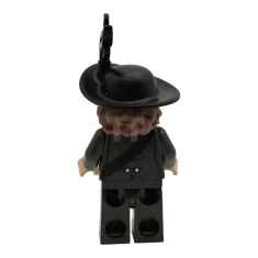 LEGO Hector Barbossa - Parelmoer-donkergrijze jas