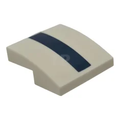 LEGO Slope, Curved 2 x 2 x 2/3 with Dark Blue…