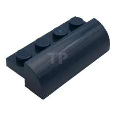 LEGO Pendenza, curvo 2 x 4 con 4 borchie da incasso