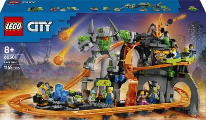 LEGO Lava Land Roller Coaster Park