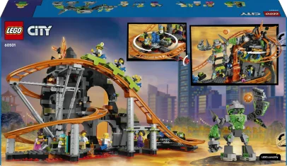 LEGO Lava Land Roller Coaster Park