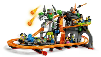 LEGO Lava Land Roller Coaster Park