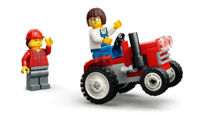 LEGO Harbor Freight Train with Crane & Truck