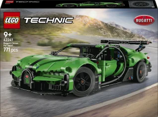 LEGO Green Bugatti Chiron Pur Sport Hypercar