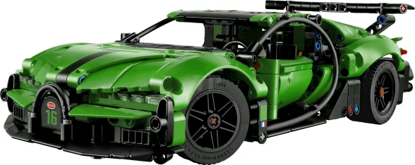 LEGO Green Bugatti Chiron Pur Sport Hypercar