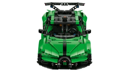 LEGO Green Bugatti Chiron Pur Sport Hypercar