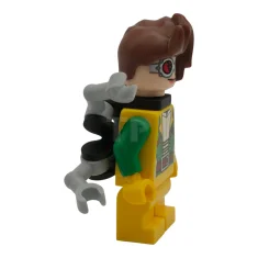 LEGO Doc Ock - Female, Medium Legs, Green Open Jacket, Round…