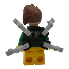 LEGO Doc Ock - Female, Medium Legs, Green Open Jacket, Round…
