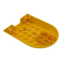 LEGO Flugzeugrumpf vorne unten gebogen 6 x 8 mit 2 Löchern…