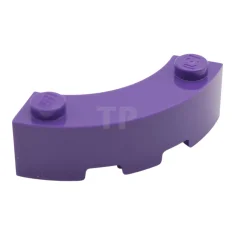 LEGO Brick, Round Corner 3 x 3 Macaroni with 2 Studs