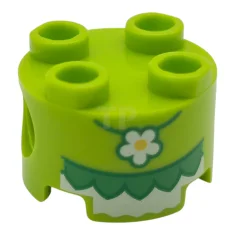 LEGO Ladrillo redondo de 2 x 2 con agujeros para pins,…