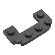 LEGO Plate, Round Corner 2 x 4 Double with 1 x…