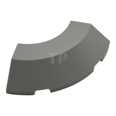 LEGO Brick, Round Corner 4 x 4 with Slope 45 Edge…