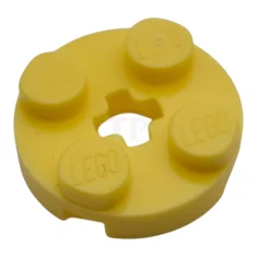 LEGO Plate 2 x 2 Round with Axle Hole