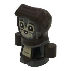 LEGO Anzellan - Capucha marrón oscuro (6581505)