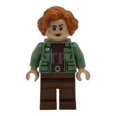 LEGO Oberst Ward – sandgrüne Jacke, rotbraune Hosenbeine