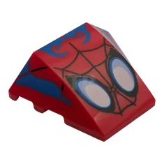 LEGO Cuña 4 x 3, triple curvatura, sin tachuelas, con ojos…