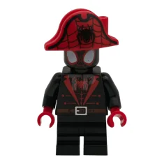 LEGO Spider-Man (Miles «Spin» Morales) - Piernas negras medianas, logotipo de…