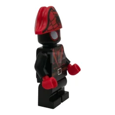 LEGO Spider-Man (Miles «Spin» Morales) - Piernas negras medianas, logotipo de…