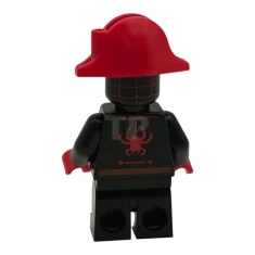 LEGO Spider-Man (Miles «Spin» Morales) - Piernas negras medianas, logotipo de…