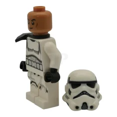 LEGO Imperialer Sturmtruppler – doppelt geformter Helm mit hellblaugrauen Paneelen am…