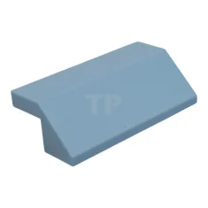 LEGO Dakpan 45 2 x 4 met uitsparing zonder noppen