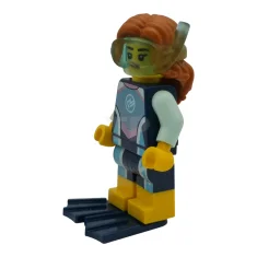 LEGO Zeebioloog, Serie 29 (alleen minifiguur, zonder standaard en accessoires)