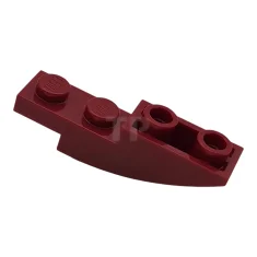 LEGO Dakpan, gebogen 4 x 1 omgekeerd