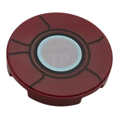 LEGO Tile, Round 2 x 2 with Bottom Stud Holder with…