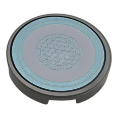 LEGO Tile, Round 2 x 2 with Bottom Stud Holder with…