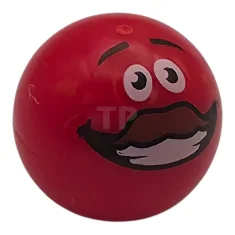 LEGO Technic Ball Joint with Black Eyebrows, Open Smile with Teeth,…