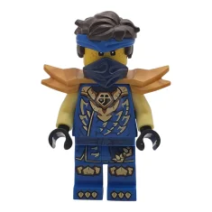 LEGO Jay - Dragons Rising, tunique à tête de dragon, coiffure,…