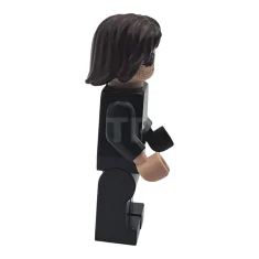 LEGO Winter Soldier - Dark Brown Hair, Black and Light Nougat…