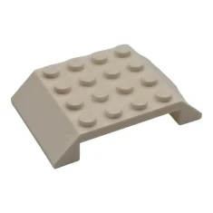 LEGO Pente 45, 6 x 4, double sans parois latérales