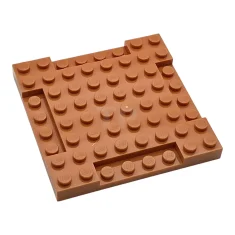 LEGO Brique 8 x 8 x 2/3 avec des indentations de…