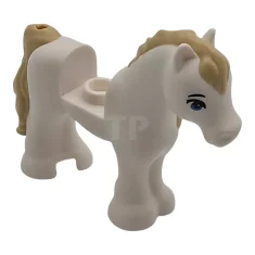 LEGO Horse, Mini Doll Style, Pony with 1 x 1 Cutout…