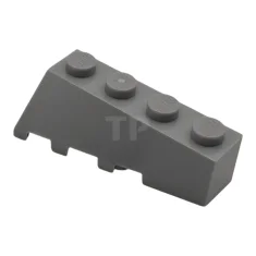 LEGO Brique 4 x 2 Cale - pente à droite