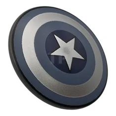 LEGO Minifigure, Shield Circular / Round Convex Face with Sand Blue…