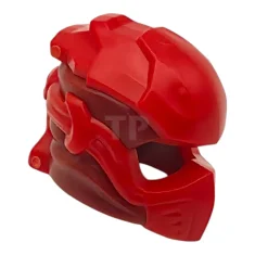 LEGO Minifigurine, casque Ninjago de type 10 avec armure rouge moulée,…