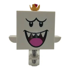 LEGO King Boo - Dark Pink Tongue, White Scanner Tile Modified,…