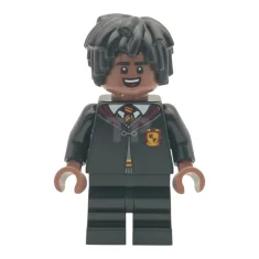 LEGO Lee Jordan - Gryffindor Robe Clasped, Black Medium Legs, Hair…