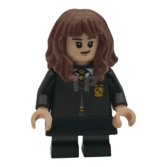 LEGO Hermione Granger - Gryffindor Robe Clasped, Black Skirt, Black Short…