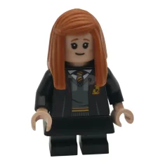 LEGO Ginny Weasley - Gryffindor Robe Open, Black Short Legs, Skirt