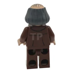 LEGO Argus Filch - Bald on Top, Reddish Brown Coat, Dark…