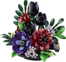 LEGO Dark Flower Arrangement