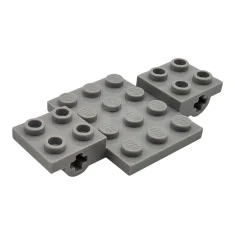 LEGO Vehicle Base 4 x 7 x 2/3 with Axle Holes